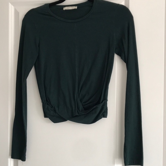 Teal crop top! - Picture 1 of 3